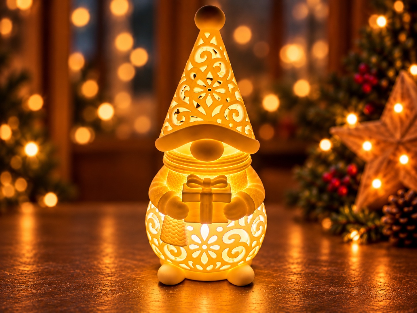 Visuel de référence : Lutin avec petit cadeau