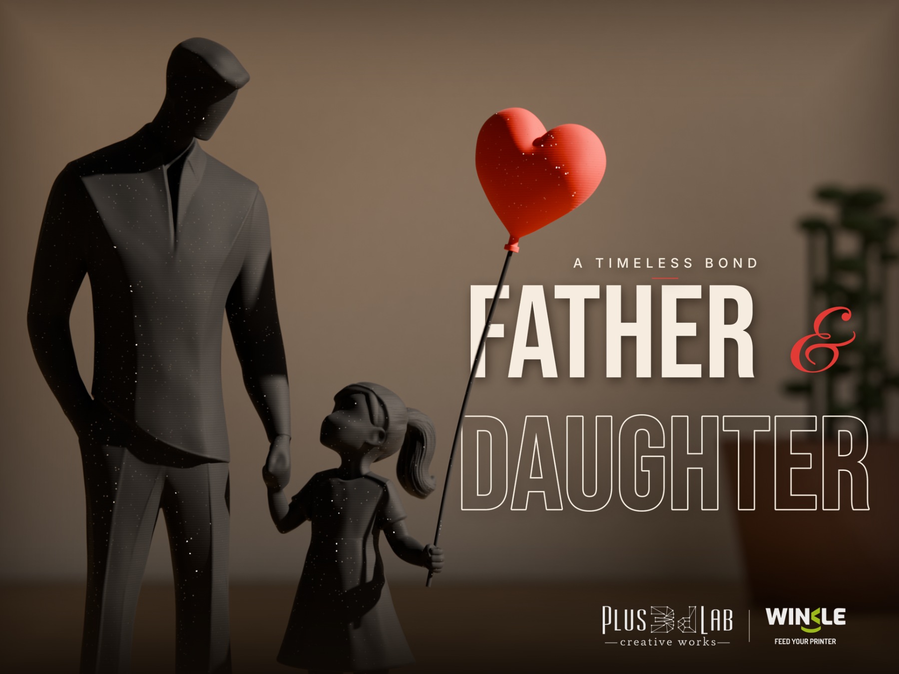 Visuel de référence : Père et fille