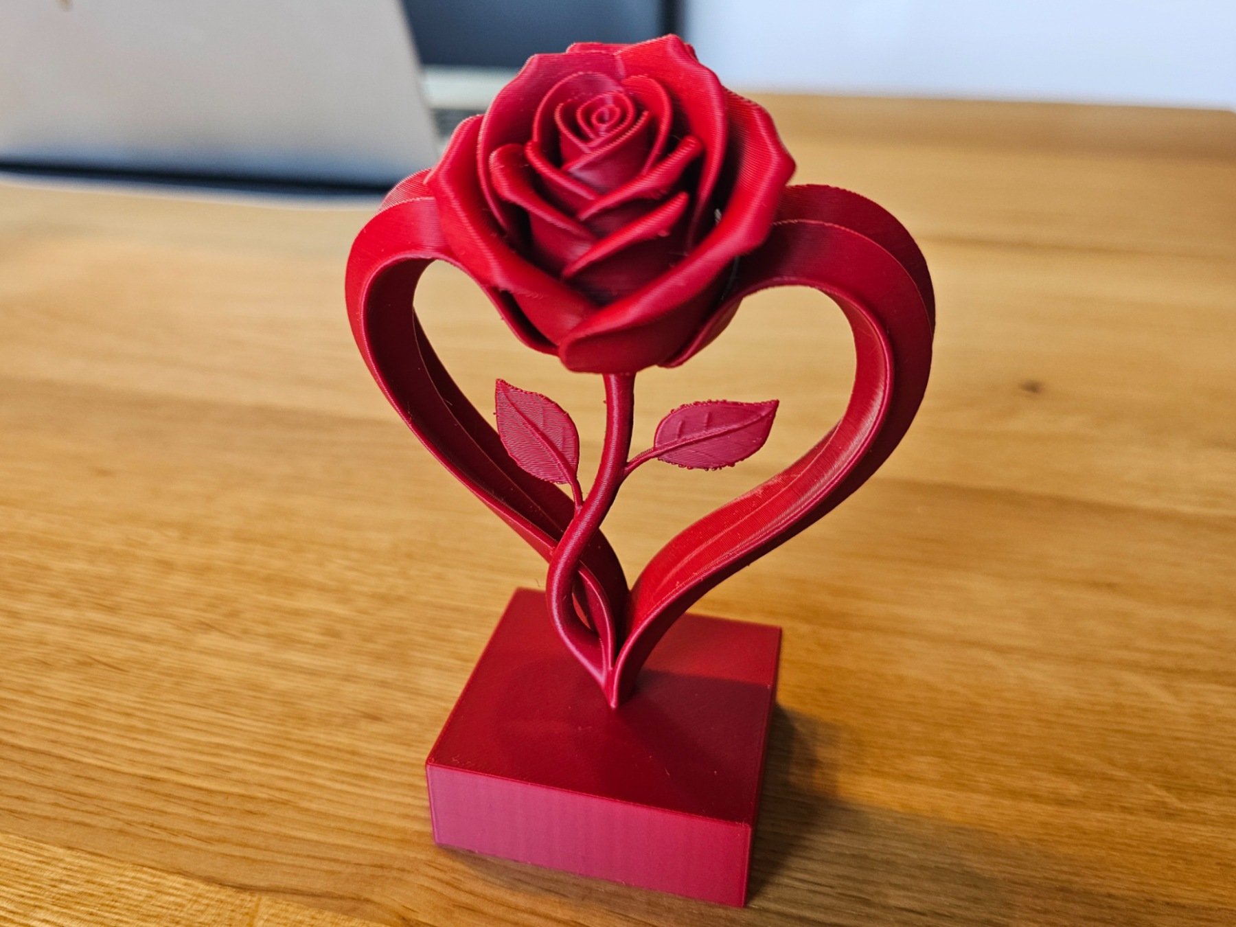 Visuel de référence : Rose éternelle décorative
