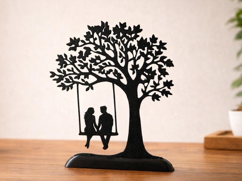 Visuel de référence : Arbre d’amour et balançoire