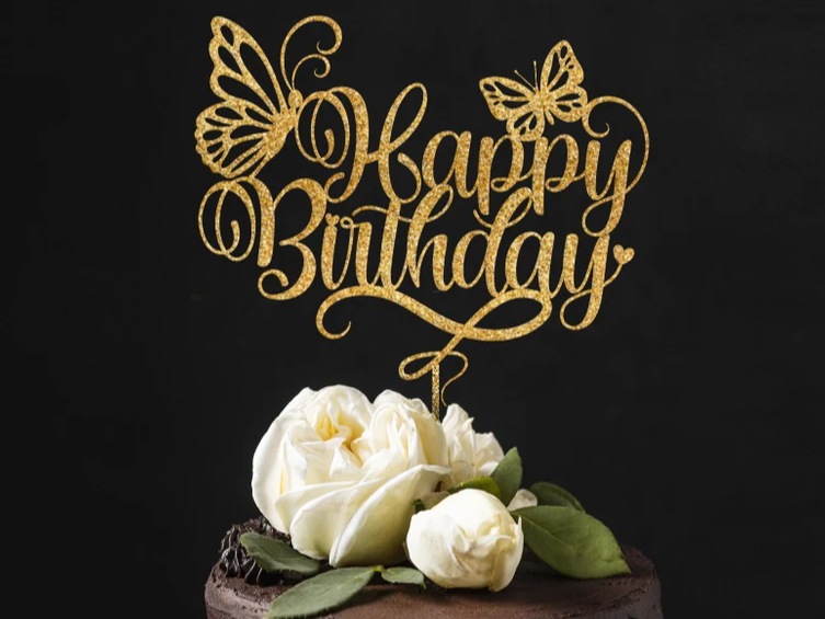 Visuel de référence : Décoration Joyeux anniversaire